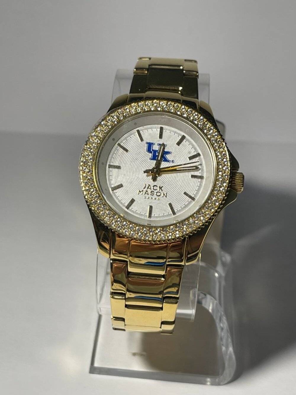 Kentucky Wildcats OFFICIAL NCAA Stainless-Steel Womens Watch by Jack Mason NEW